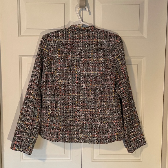 Multi colored tweed blazer - Picture 2 of 2